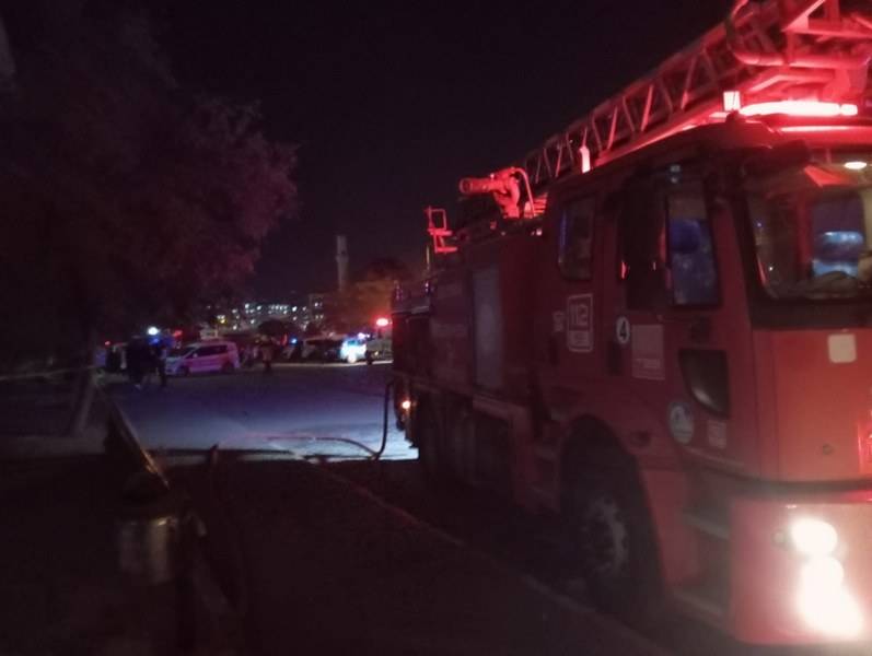 77 yaşındaki yatalak hasta yangında mahsur kaldı! Hastanede öldü