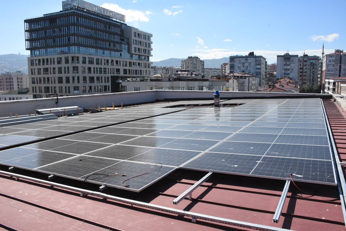 Türkiye'de ilk kez Samsun’da!  Adliye binasına GES