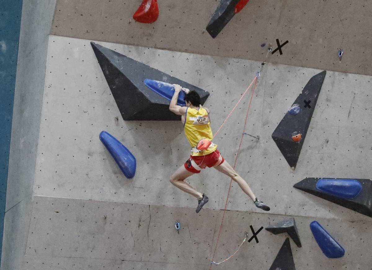 Samsun'da birinci olan milli tırmanış sporcusunun hedefi olimpiyatlara katılmak