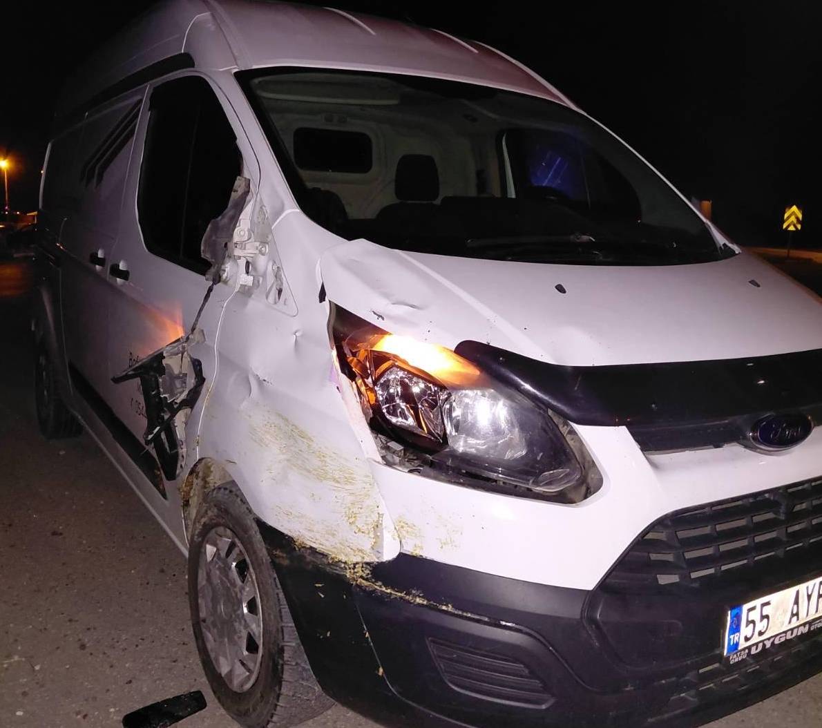 Samsun'da karşıya geçmeye çalışan eltiler Gülizar Yılmaz  ve Zeynep Yılmaz feci kazada can verdi