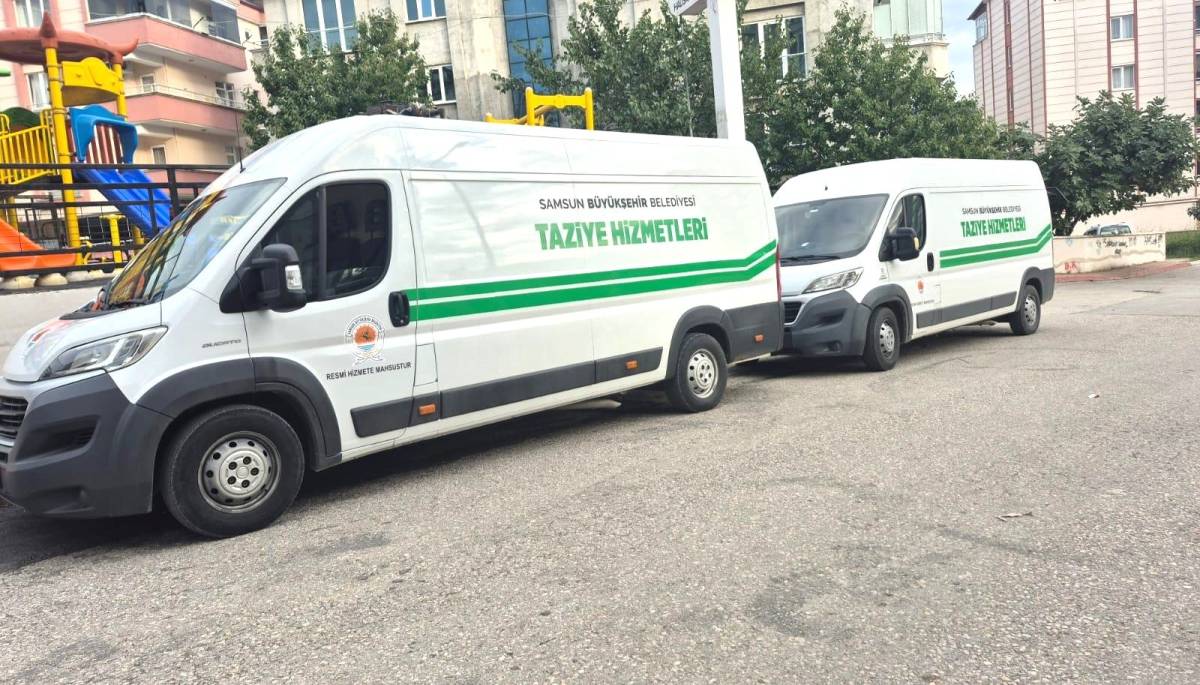 Samsun Büyükşehir Belediyesi'nden cenaze hizmetlerinde yeni bir adım daha