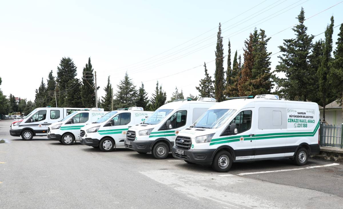 Samsun Büyükşehir Belediyesi'nden cenaze hizmetlerinde yeni bir adım daha