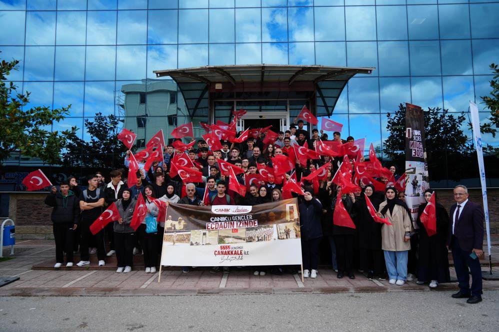 Canikli gençler Çanakkale yolcusu