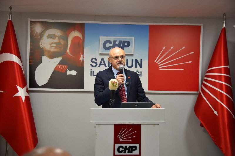 CHP Samsun İl Başkanı Mehmet Özdağ, adaylığını açıkladı