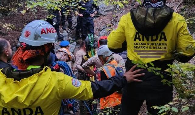 Samsun'da kayıp adam menfezde sıkışmış halde bulundu