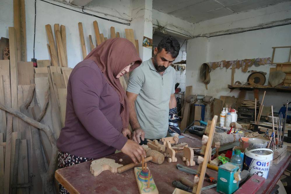 Samsun'da engelli vatandaşın başarı hikayesi