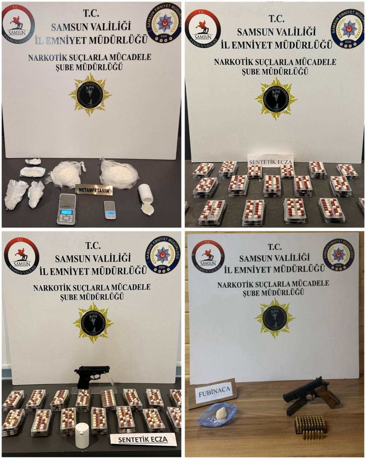 Samsun’da 3 ilçede eş zamanlı baskın! 10 gözaltı