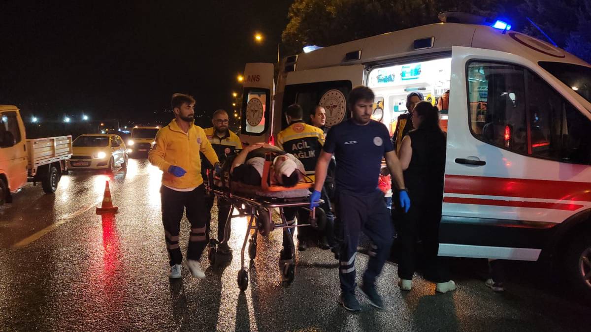 Samsun'da otomobiller çarpıştı