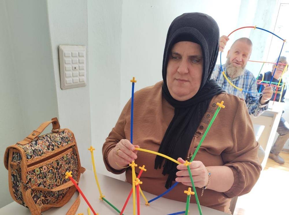 Samsun'da görme engellilere 'Akıl ve Zeka Oyunları Kursu'