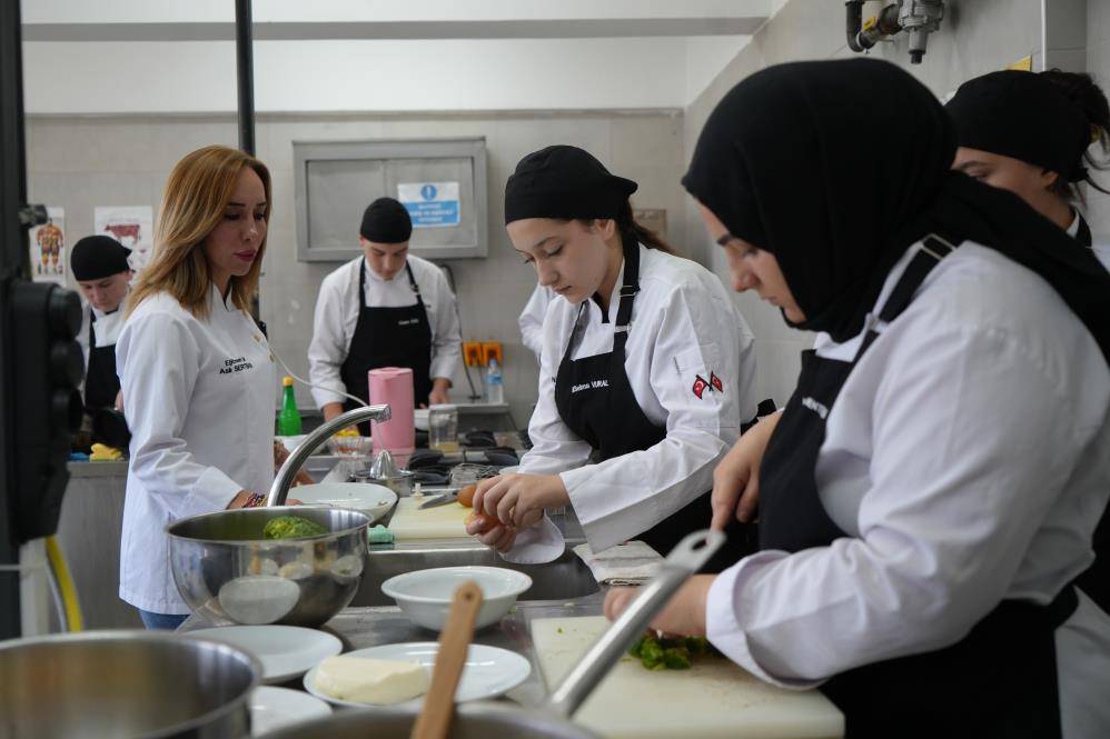 Samsun’da geleceğin şefleri bu okulda yetişiyor