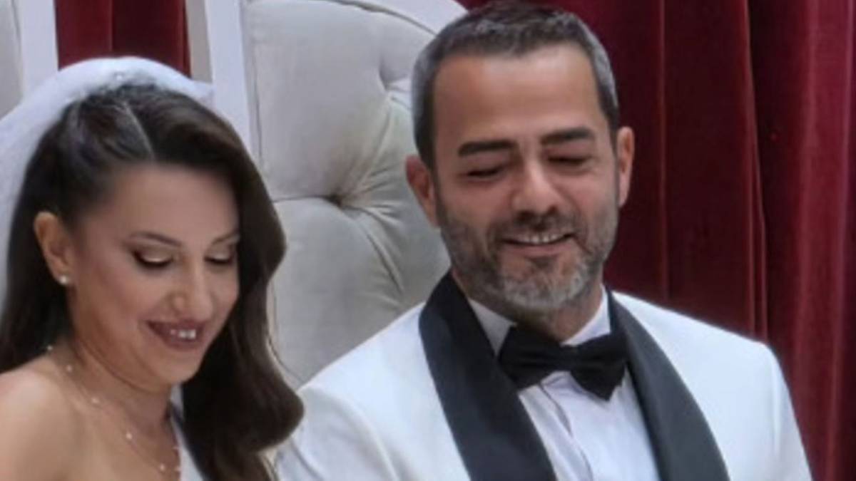 Oyuncu Kerem Fırtına ve Gözde Şeker dünyaevine girdi