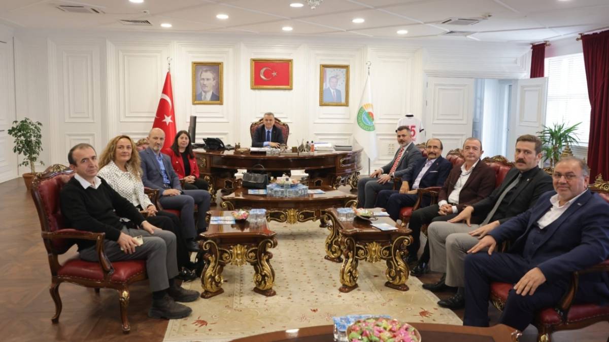 SAM-BİR’den İlkadım Belediye Başkanı Kurnaz’a ziyaret