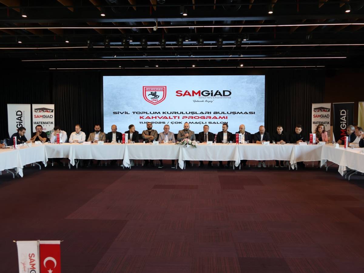SAMGİAD'tan Samsunspor'a tarihin en yüksek üye katılımı: 105 yeni üye