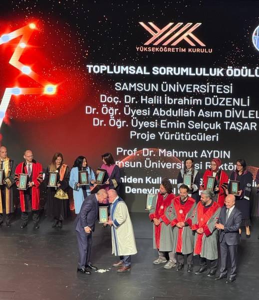 Samsun Üniversitesi'ne Üstün Başarı Ödülü!