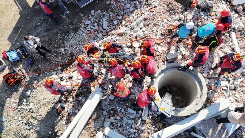 Samsun'da 6.4 şiddetinde deprem tatbikatı!