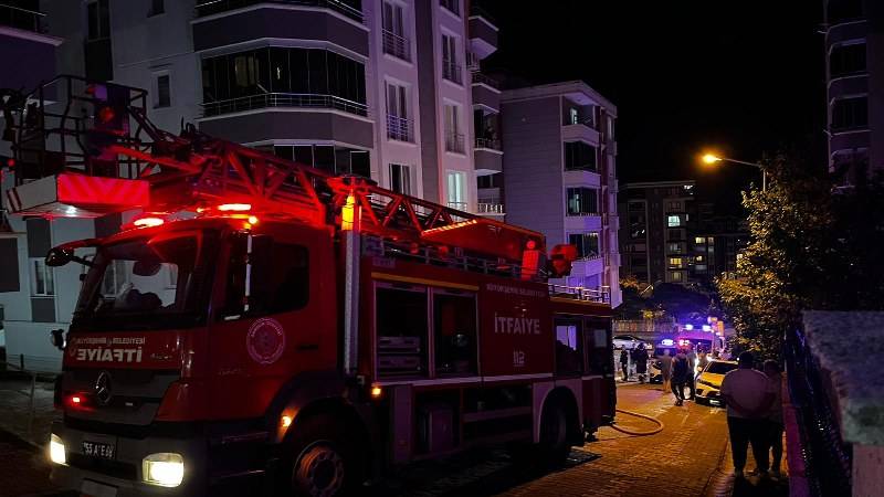 Samsun’da korku dolu anlar! Çocuk odasında yangın çıktı!