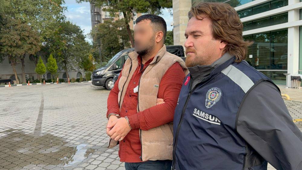 Samsun'da parkta tartıştığı arkadaşını silahla yaralayan şahıs tutuklandı