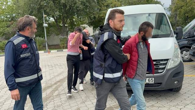 Samsun’da uyuşturucu operasyonunda 3 kişi yakalandı