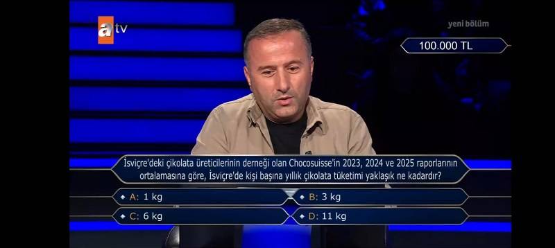Samsunlu yarışmacı Milyoner'de yarıştı!  Milyoner'de kaç TL kazandı?