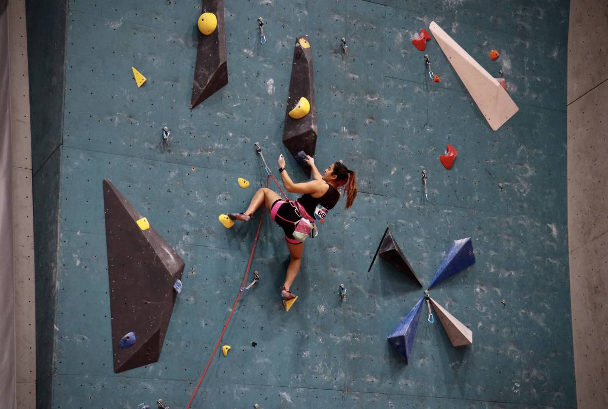 Spor Tırmanış Büyükler Türkiye Şampiyonası Samsun'da başladı