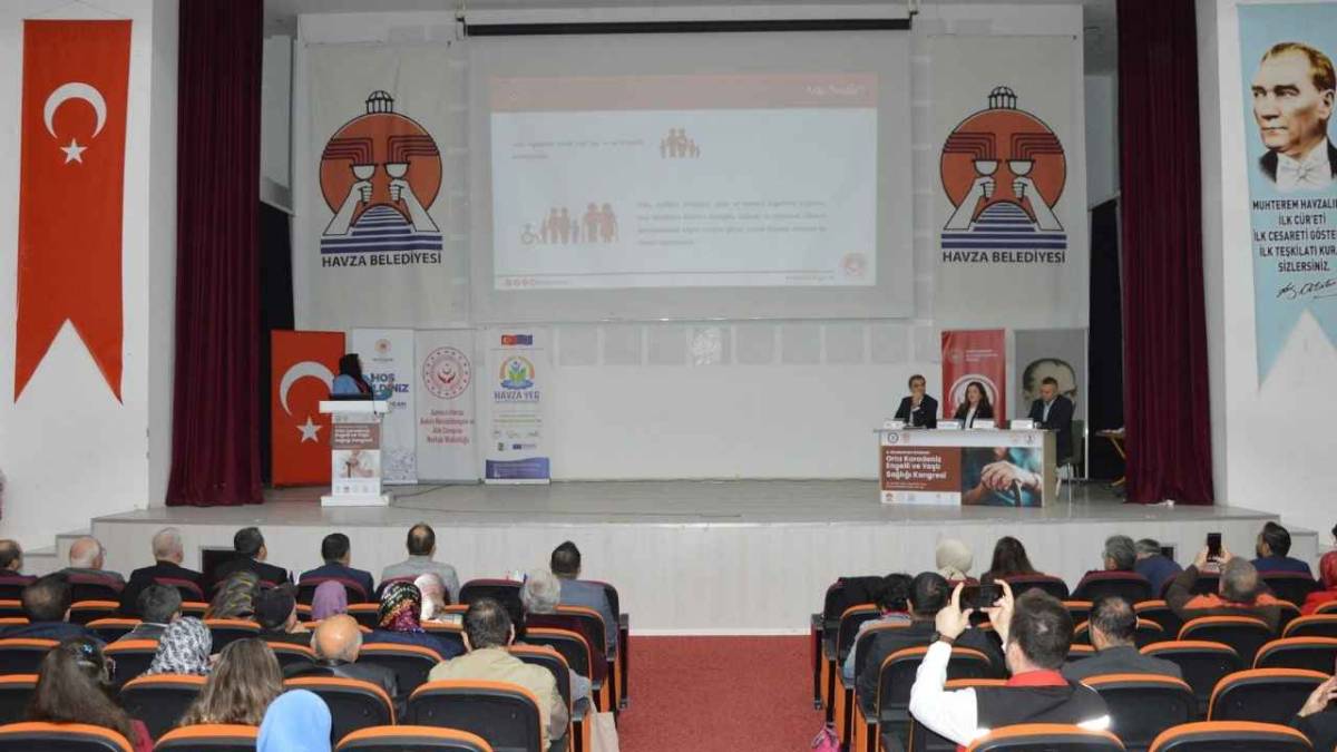 Samsun'da Uluslararası Orta Karadeniz Engelli ve Yaşlı Sağlığı Kongresi