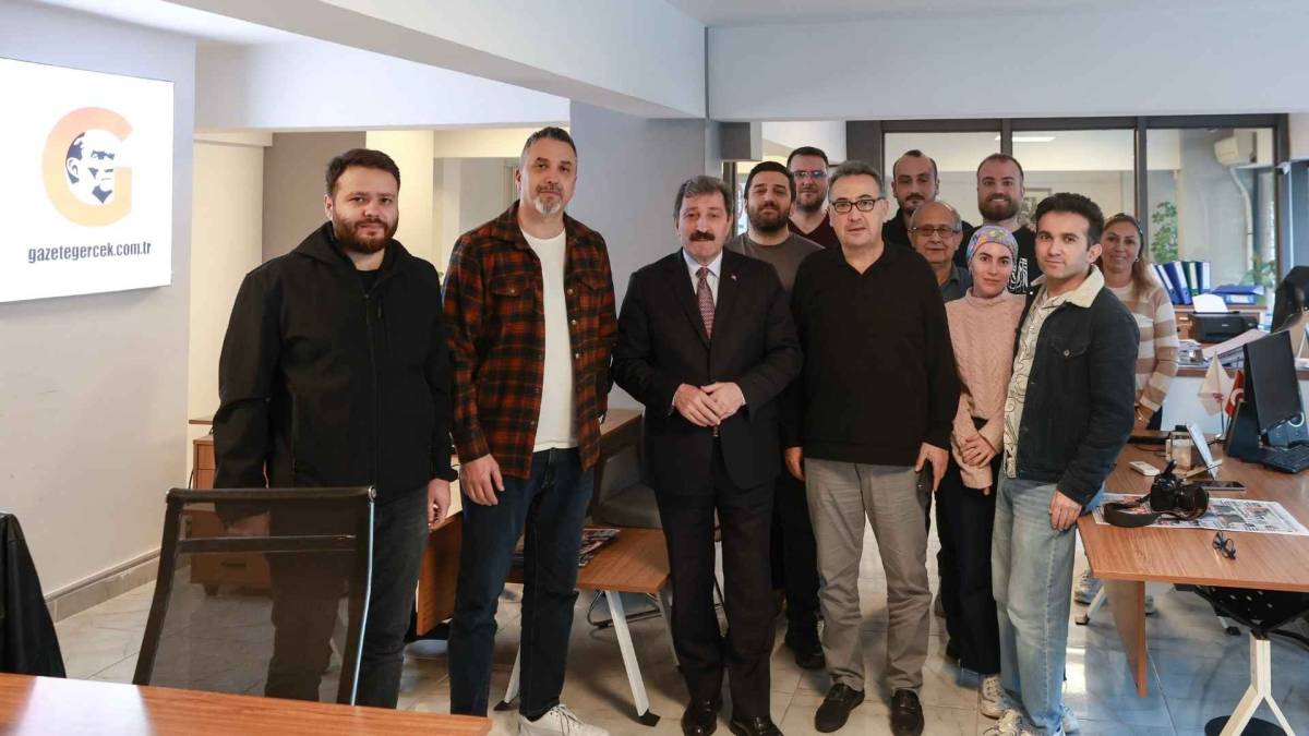 Samsun Valisi Orhan Tavlı'dan Gerçek Medya'ya ziyaret