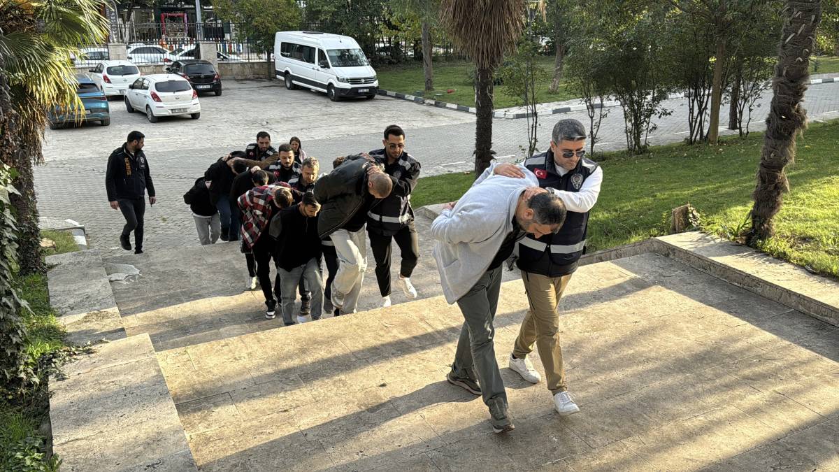 Samsun merkezli dolandırıcılık operasyonunda 12 gözaltı