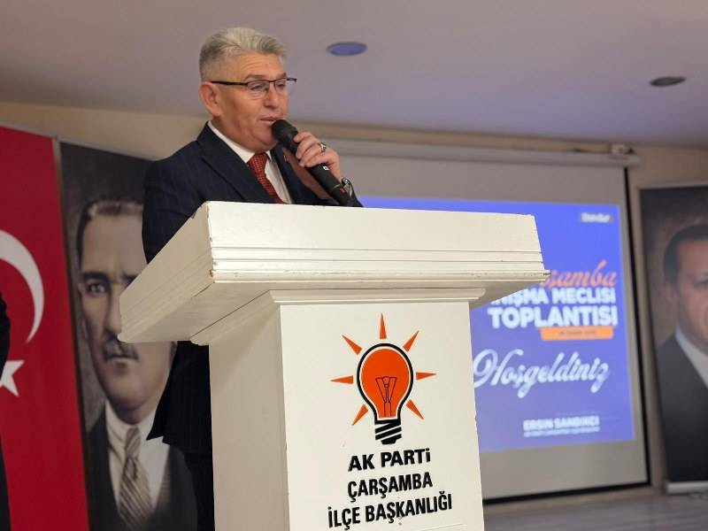 AK Parti Çarşamba'dan 95. İlçe Danışma Meclisi toplantısı