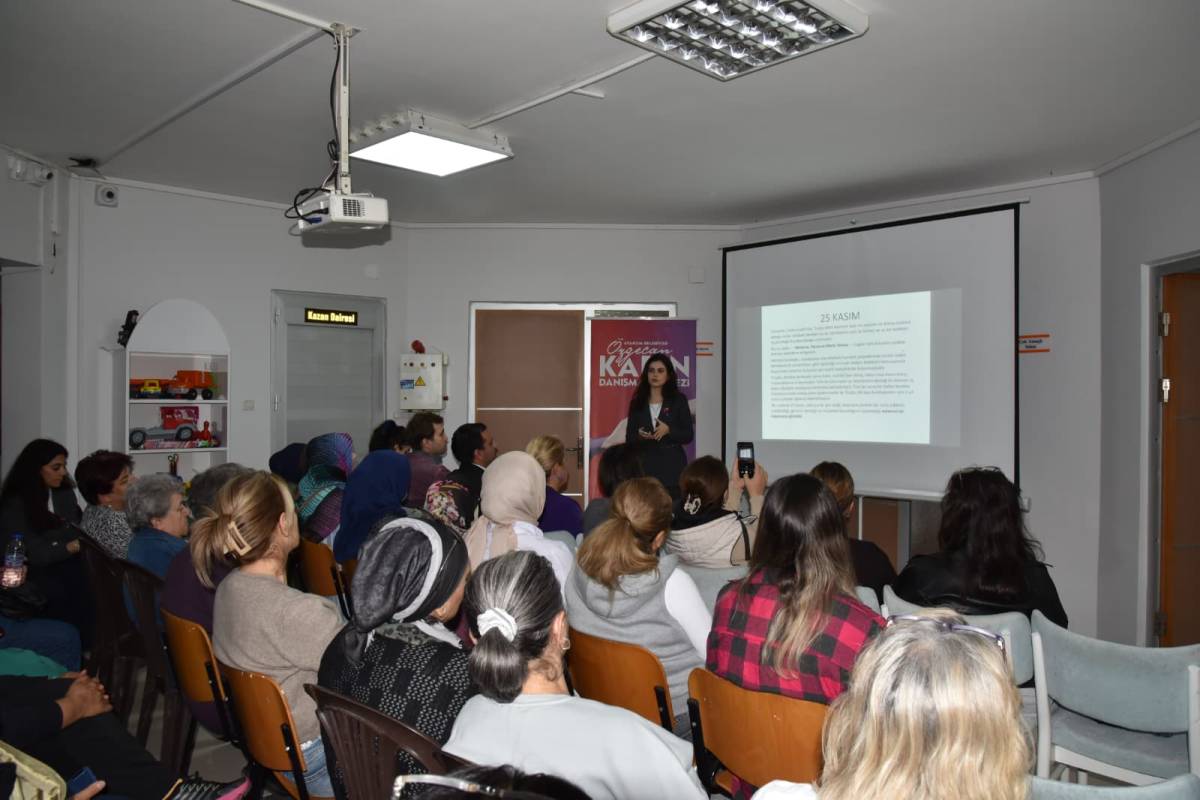 Atakum Belediyesi'nden Kadına Şiddete Hayır programı