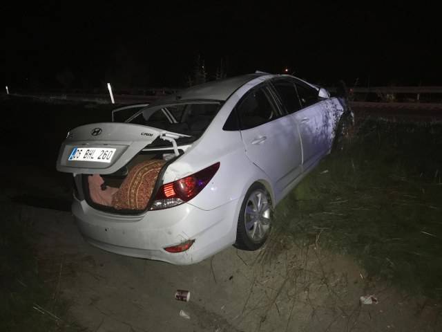 Samsun'da tır otomobile çarptı: Yaralılar var