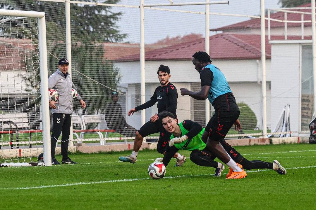 Samsunspor Eyüpspor hazırlıklarını tamamladı