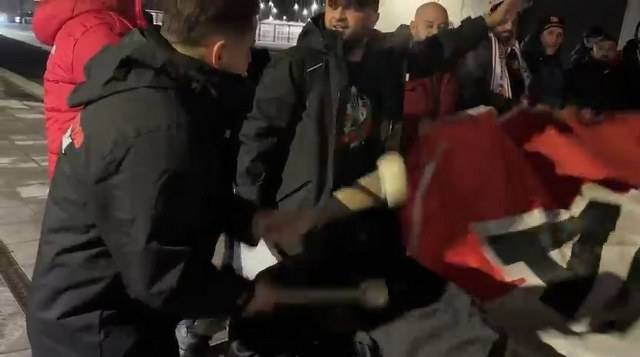 Samsunspor taraftarları İzlanda’da