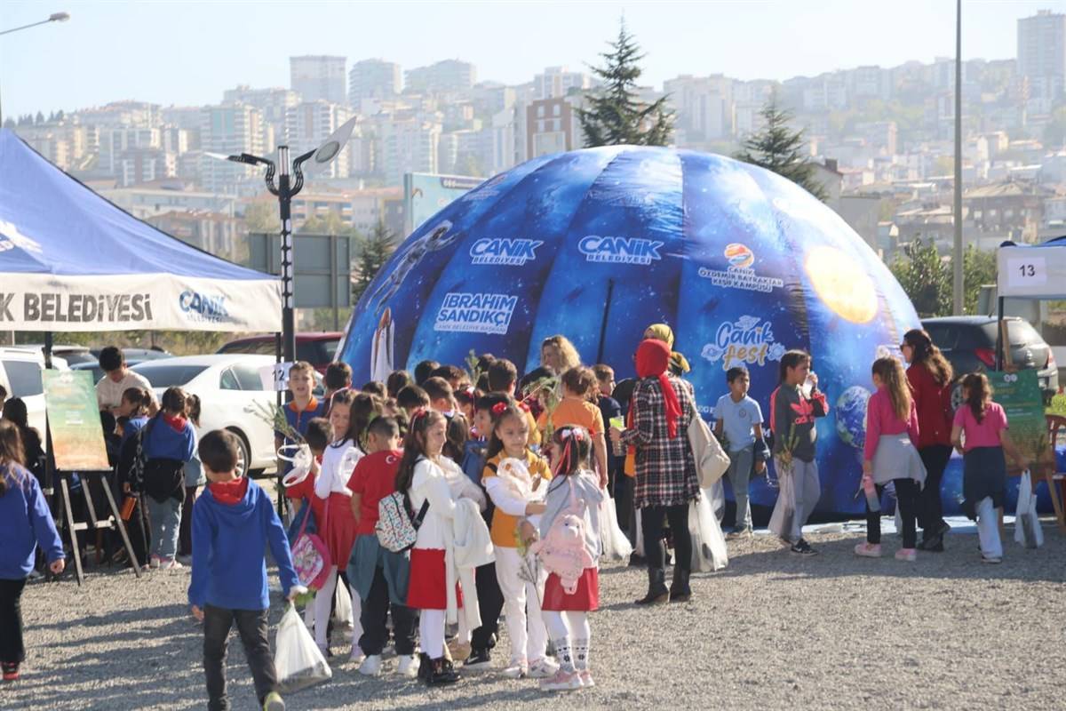 Canik Ekofest 15 bin 768 kişiyi ağırladı