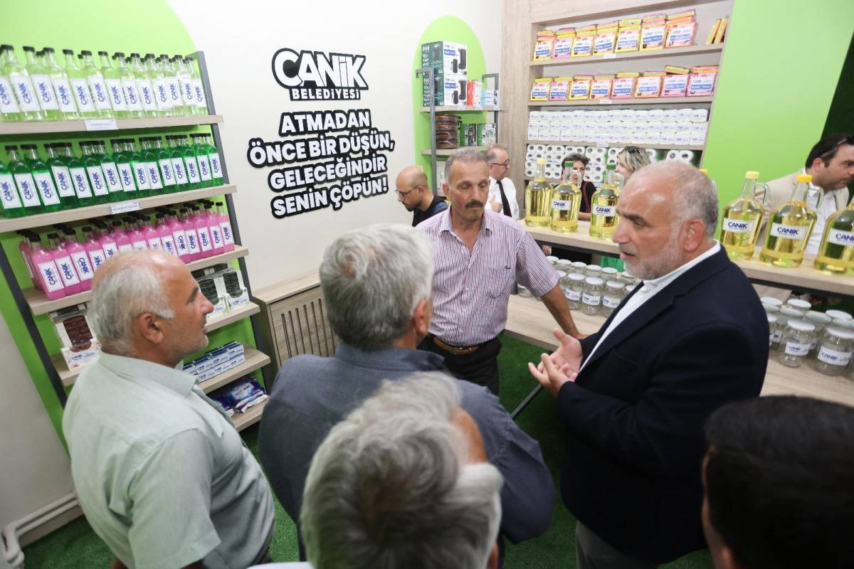 Samsun'daki bu markette para geçmiyor