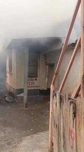 Engelli yaşlı kadın, yangında feci şekilde can verdi