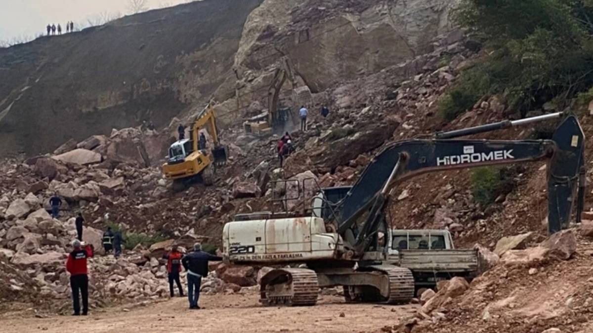 Ordu’da taş ocağında göçük! Enkaz altında kalanlar var