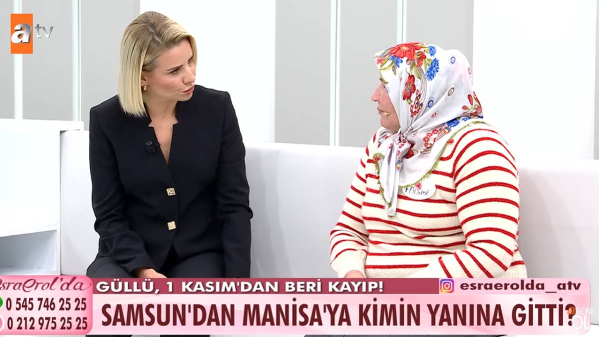 Esra Erol’un aradığı Samsunlu Güllü Biçer'i polis ekipleri buldu