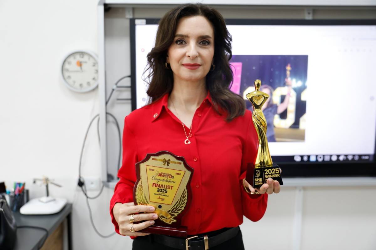 Samsun'da Hacer öğretmene Birleşik Krallık'tan ödül