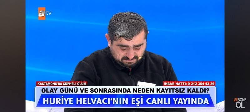 Huriye Helvacı'nın ölümünde şüphe okları kocasına yöneldi! Bayram Helvacı neden ağladı? Bayram Helvacı ne saklıyor?