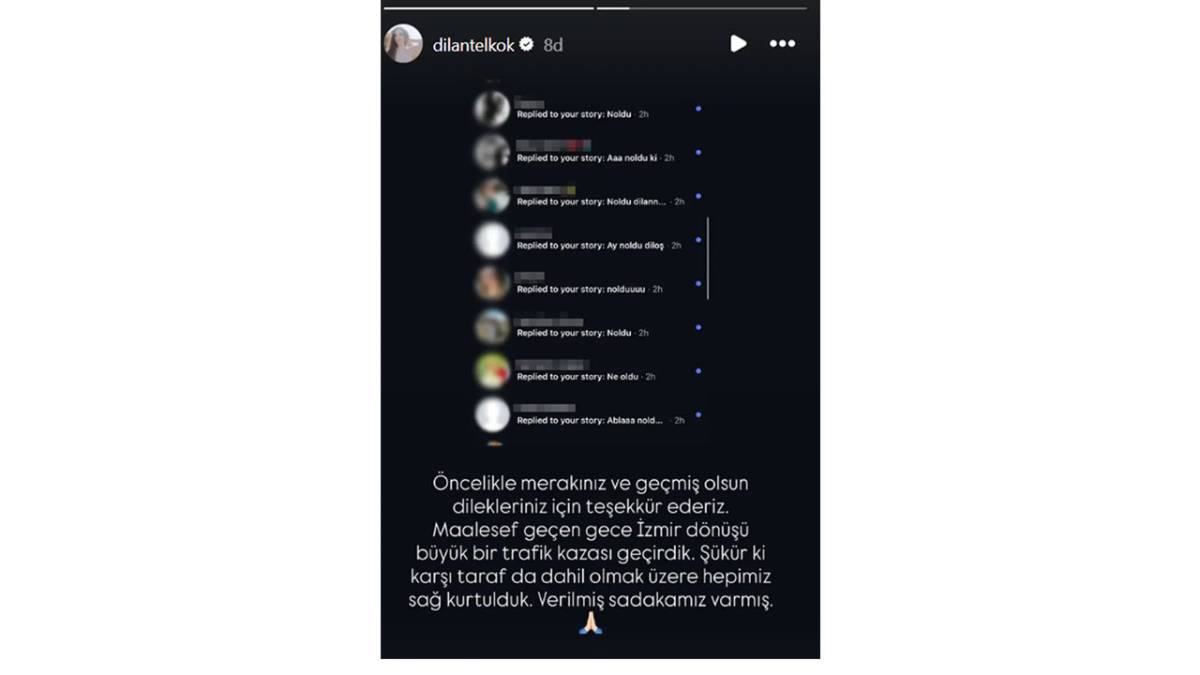 İstanbullu Gelin'in Murat'ı Berkay Hardal ve eşi Dilan Telkök trafik kazası geçirdi