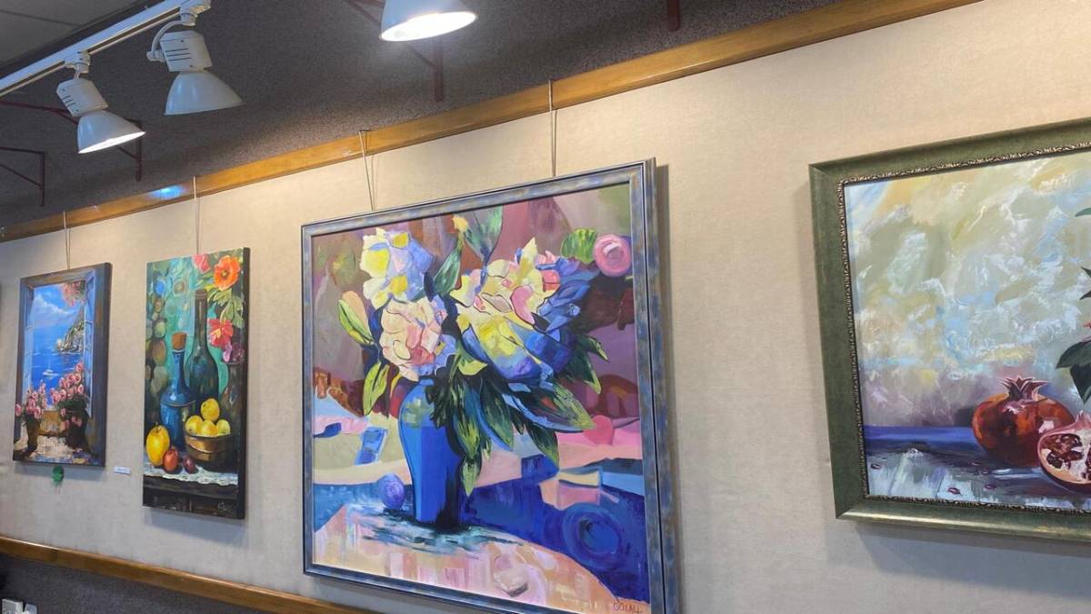 Samsun’da Atölye Martı Karma Resim Sergisi açıldı