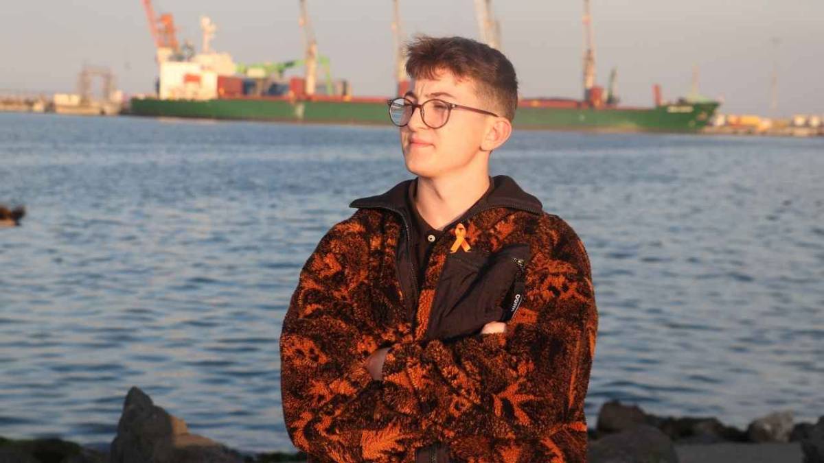 Samsun'da lösemiyi yenen genç diğer hastalara moral oluyor