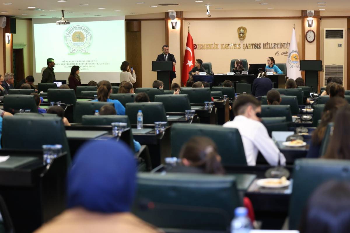 Samsun Büyükşehir Belediyesi'nden Büyükşehir Çocuk Meclisi