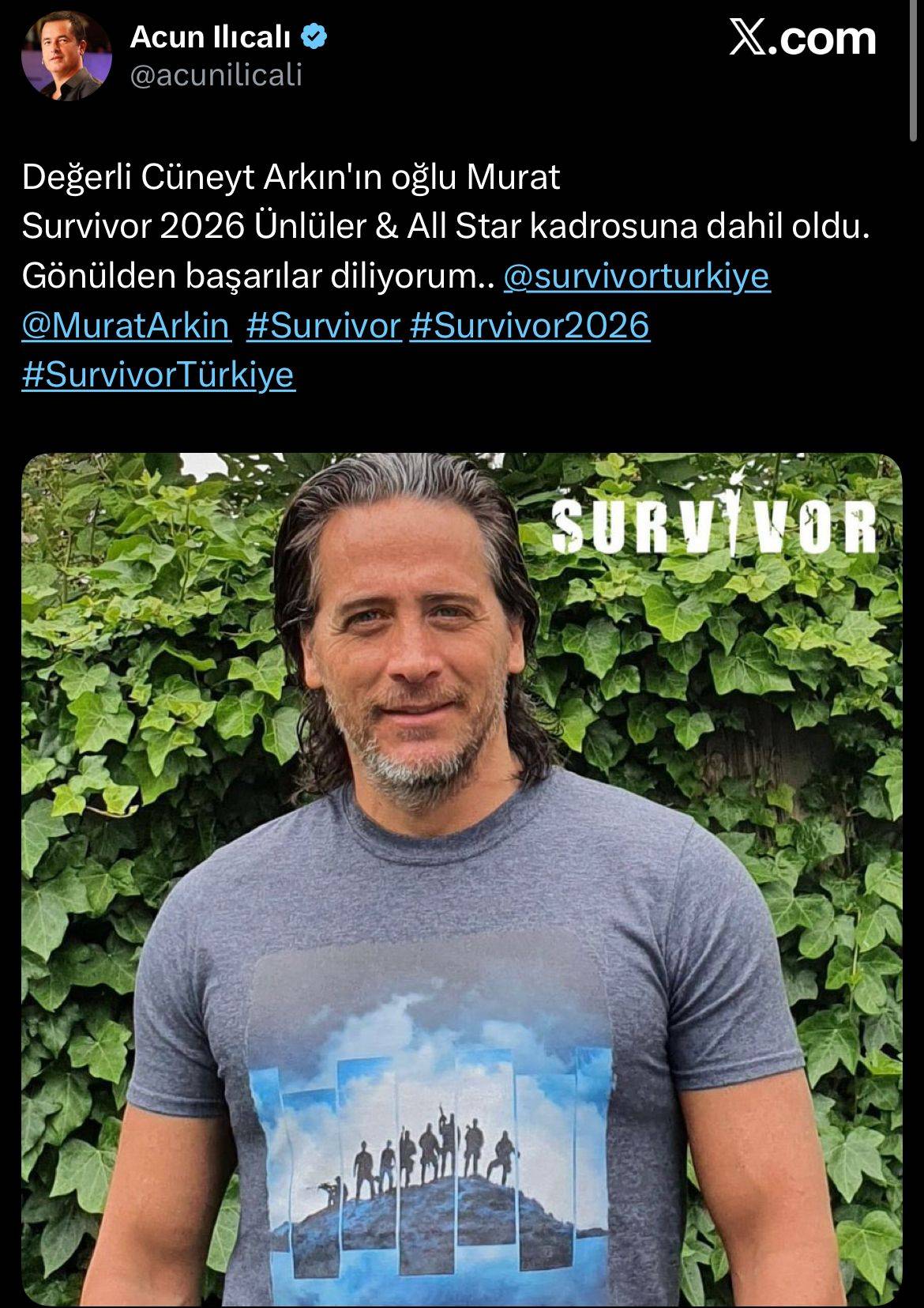 Murat Arkın kim? Cüneyt Arkın'ın neyi oluyor?