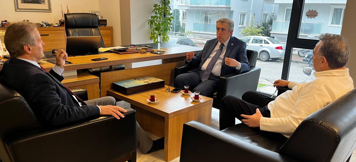 CHP Samsun Milletvekili Çan'dan Gerçek Medya'ya ziyaret