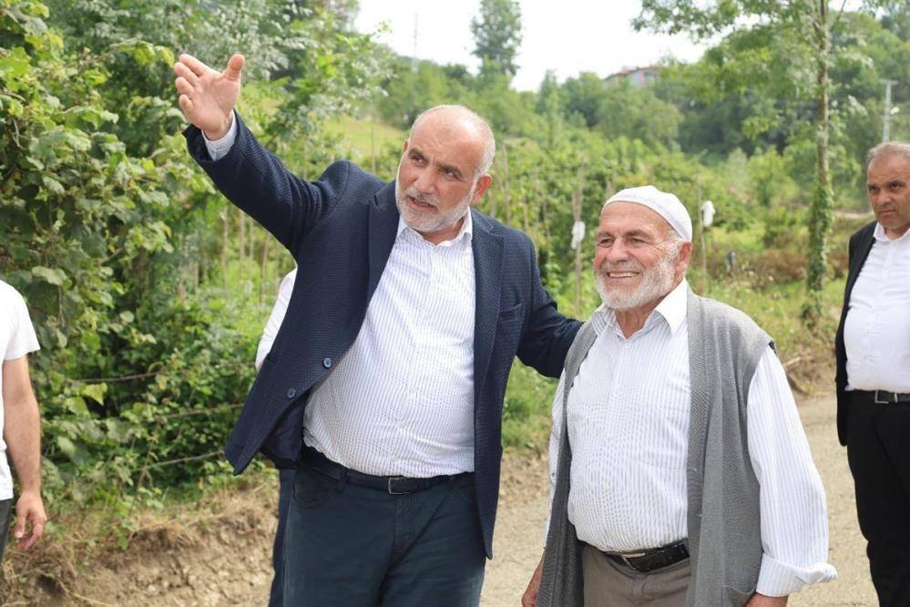 Canik'te 1,5 saatlik mesafe 30 dakikaya düştü! İbrahim Sandıkçı alkış topladı