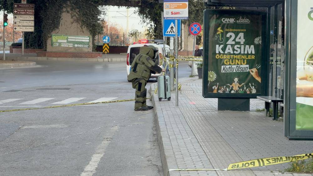 Samsun’da şüpheli valiz ekipleri harekete geçirdi!