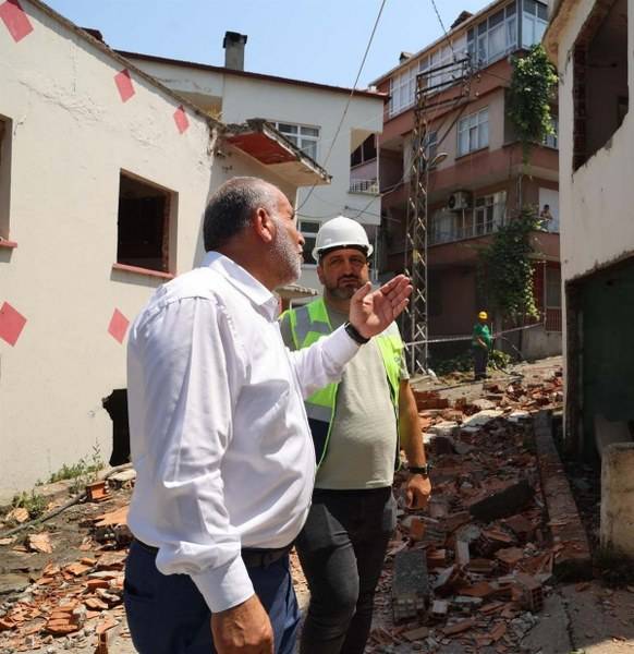 Samsun Canik'te dönüşüm devam ediyor! 741 bina yıkılıyor
