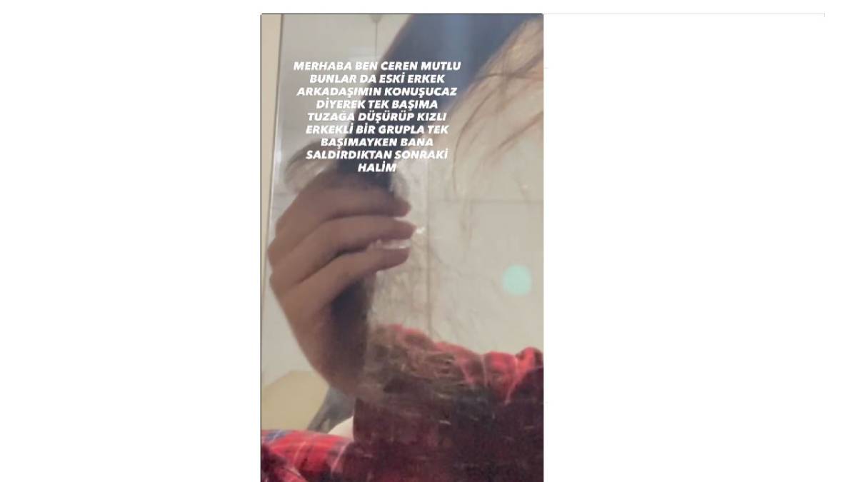 Samsun'da kadına öldüresiye darp iddiası! Ceren Mutlu destek istedi! 