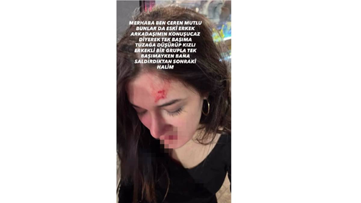 Samsun'da kadına öldüresiye darp iddiası! Ceren Mutlu destek istedi! 